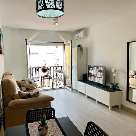 アパート Moderno Piso De 3 En La Playa De Malaga *